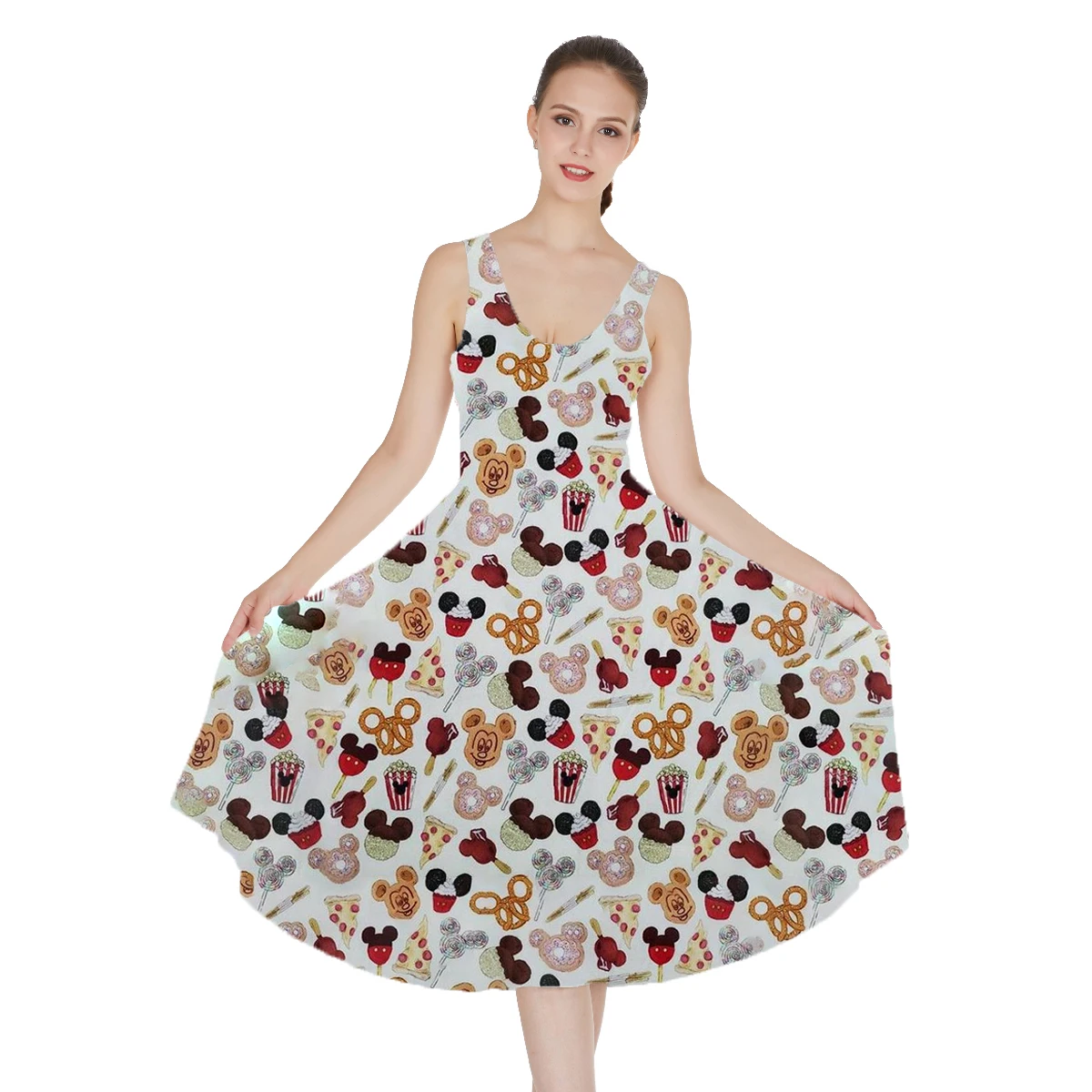 Mickey Snack Dress Women Summer Short Sleeve Dress Disney Mickey Dress Sexy Party Dress Women Beach Dress
Mickey Snack Dress Women Summer Short Sleeve Dress Disney Mickey Dress Sexy Party Dress Women Beach Dress