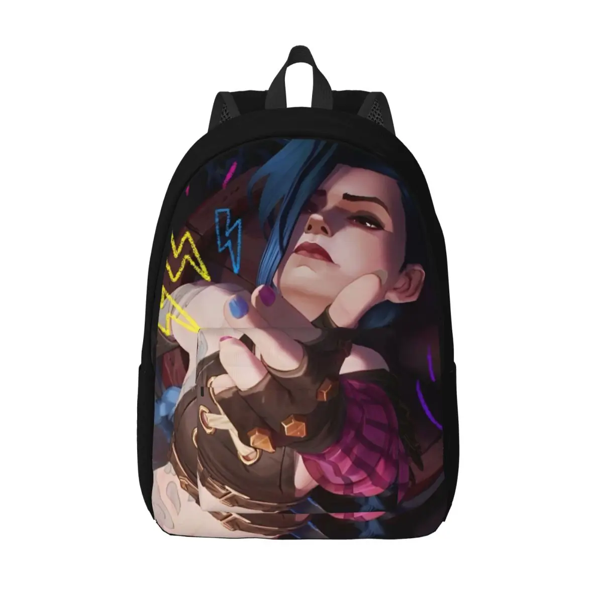 Arcane Jinx Arcane Backpack for Men Women Teenage High School Work Daypack Fantasy Animation Laptop Shoulder Bag Lightweight 
Arcane Jinx Arcane Backpack for Men Women Teenage High School Work Daypack Fantasy Animation Laptop Shoulder Bag Lightweight