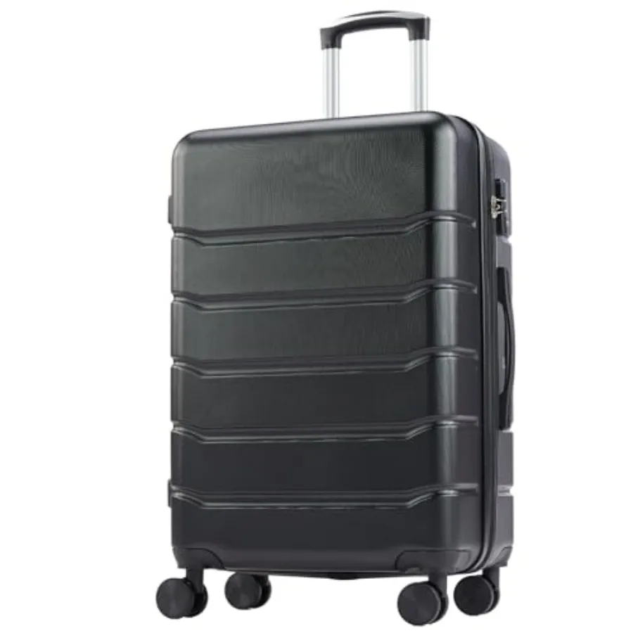 ch Luggage, Hardside Checked Suitcase with Spinner Wheels, Lightweight ABS Hard Shell Travel Luggage, TSA Approved Lock, Expand
ch Luggage, Hardside Checked Suitcase with Spinner Wheels, Lightweight ABS Hard Shell Travel Luggage, TSA Approved Lock, Expand