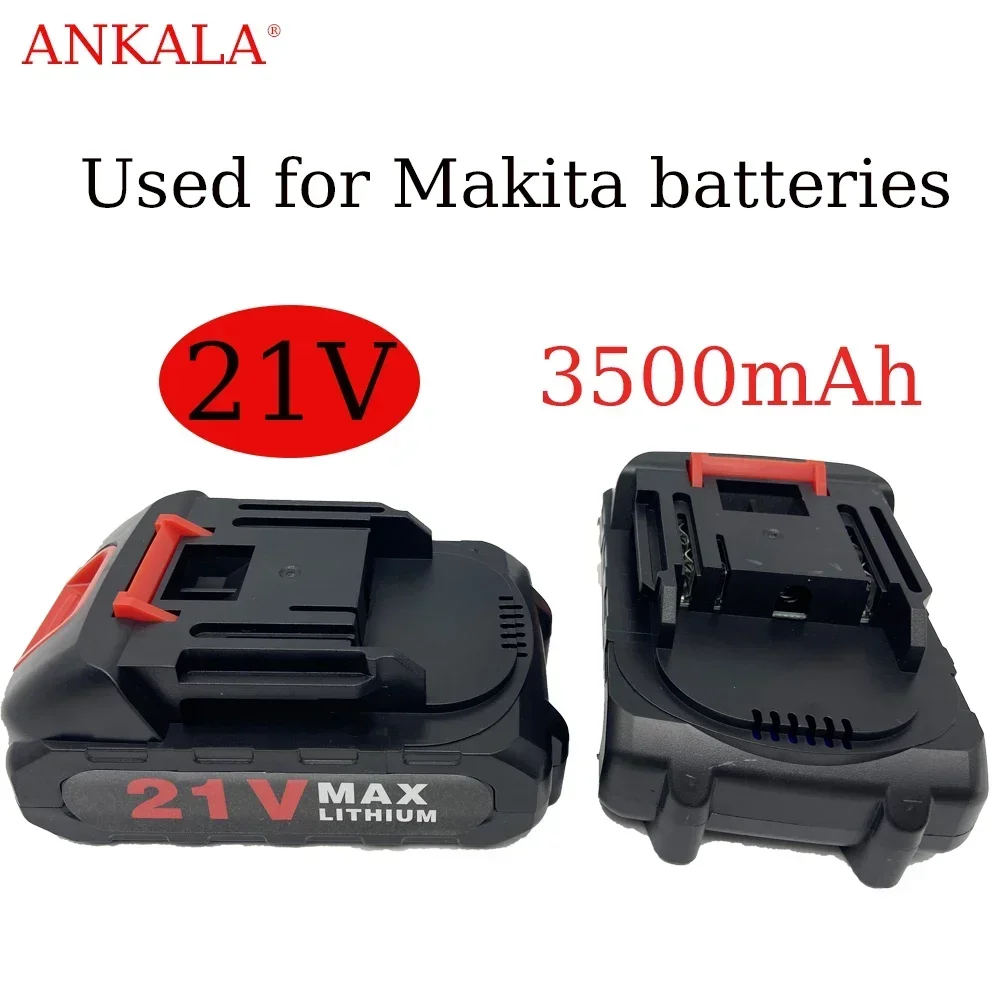 21 V rechargeable lithium-ion battery suitable for Makita wireless power tools
21 V rechargeable lithium-ion battery suitable for Makita wireless power tools