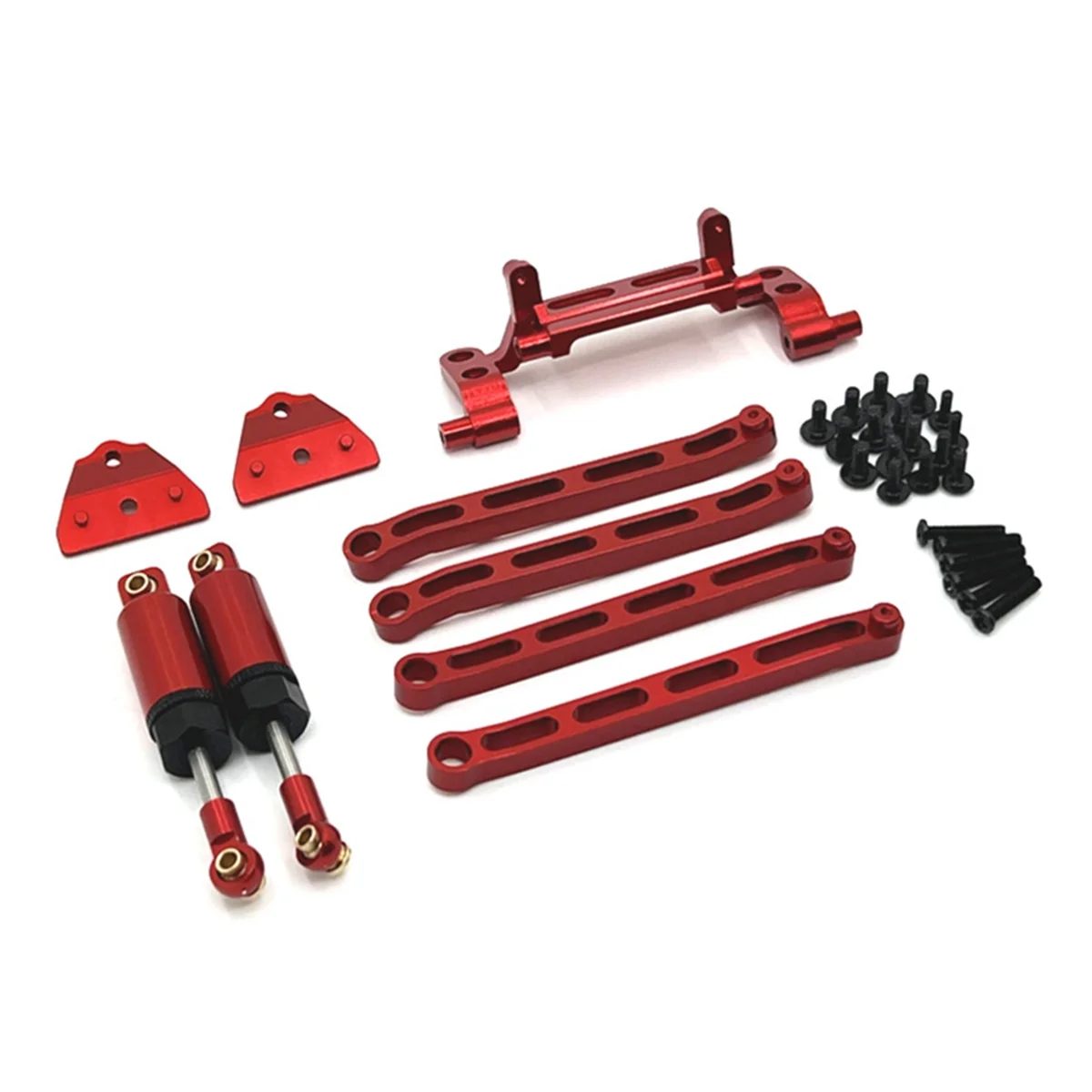 MACH For 1/12 MN82 LC79 MN78 Remote Control Car Parts Pull Rod Hydraulic Shock Kit RC Car Accessories Red
MACH For 1/12 MN82 LC79 MN78 Remote Control Car Parts Pull Rod Hydraulic Shock Kit RC Car Accessories Red