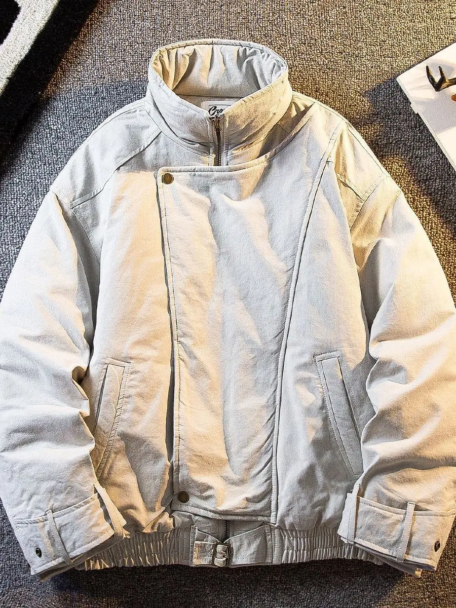 Мужская утепленная хлопковая куртка с воротником-стойкой, зимнее теплое повседневное пальто с длинными рукавами, однотонная молодежная модная верхняя одежда
Мужская утепленная хлопковая куртка с воротником-стойкой, зимнее теплое повседневное пальто с длинными рукавами, однотонная молодежная модная верхняя одежда