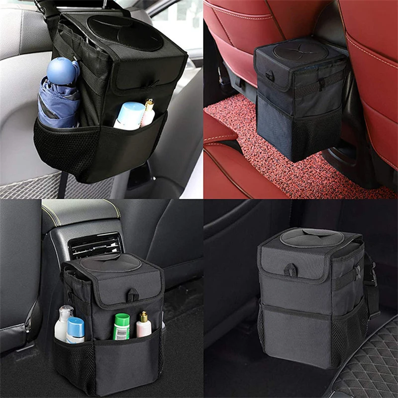 Car Waterproof Trash Can Bin Auto Accessories Organizer Garbage Dump for Trash Can Cars Storage Pockets Closeable Portable
Car Waterproof Trash Can Bin Auto Accessories Organizer Garbage Dump for Trash Can Cars Storage Pockets Closeable Portable