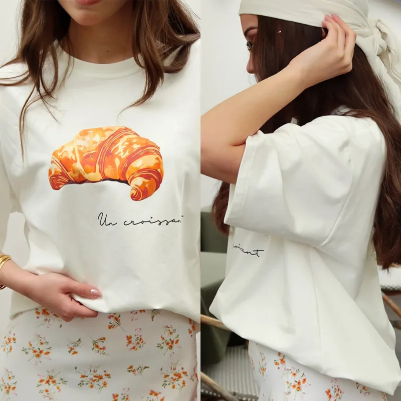 Women’s 100% Cotton Printed T-shirt Casual Vintage Fashion Loose Fit Hip Hop Short Sleeve Top Summer Streetwear Stylish Shirts
Women’s 100% Cotton Printed T-shirt Casual Vintage Fashion Loose Fit Hip Hop Short Sleeve Top Summer Streetwear Stylish Shirts