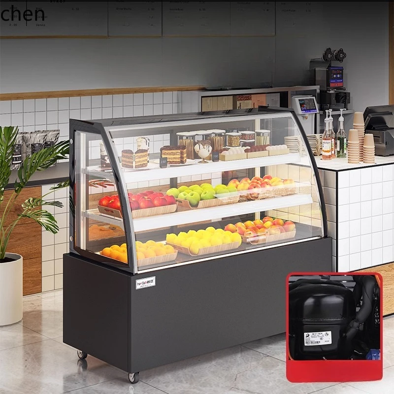 ZML Cake Cabinet Refrigerated Fresh-keeping Cabinet Commercial Dessert Freezer Air-cooled Desktop Display Cabinet
ZML Cake Cabinet Refrigerated Fresh-keeping Cabinet Commercial Dessert Freezer Air-cooled Desktop Display Cabinet