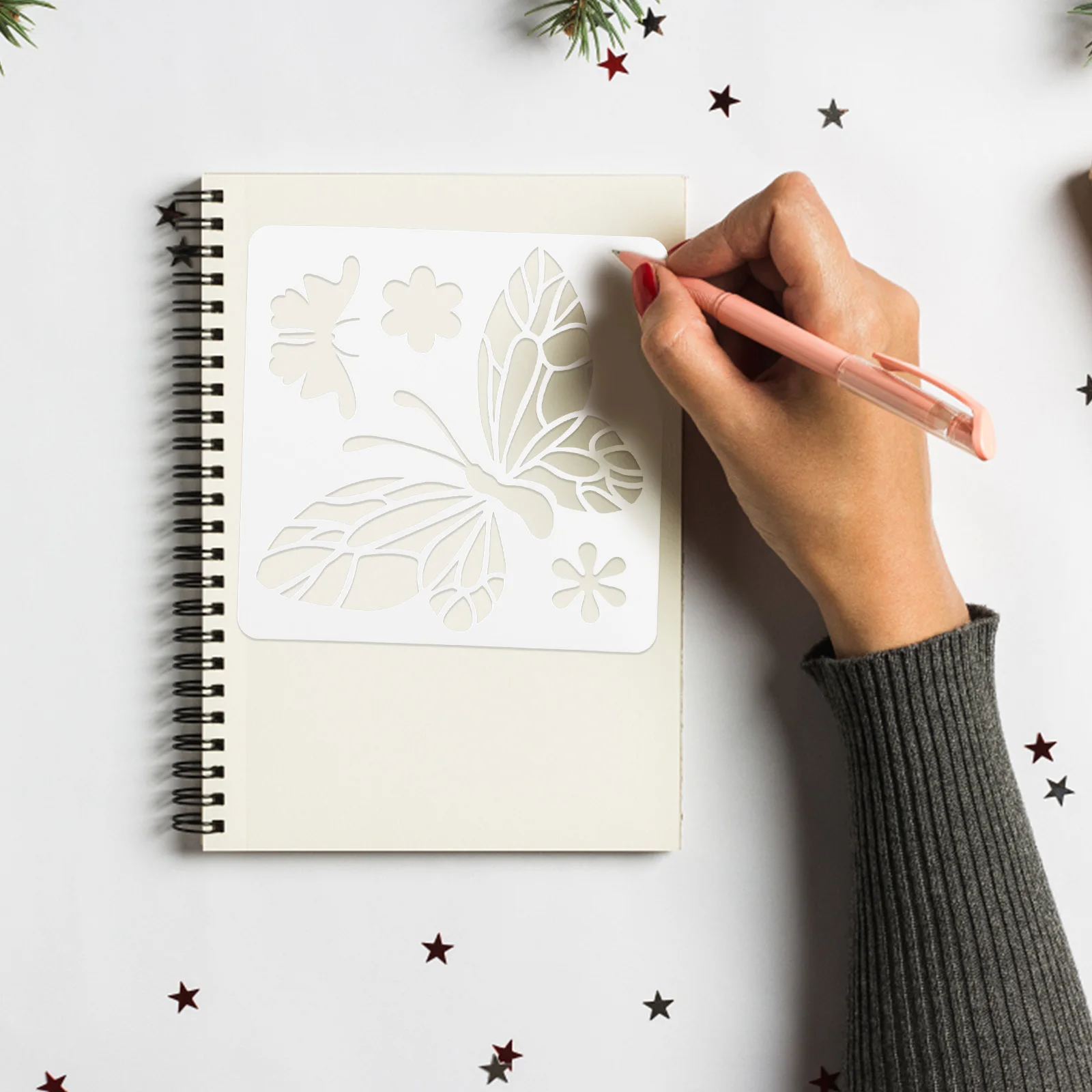 2 Sets Graffiti Template Hollow Painting Drawing Stencil Craft Reusable Stencils Templates Summer for Plastic
2 Sets Graffiti Template Hollow Painting Drawing Stencil Craft Reusable Stencils Templates Summer for Plastic