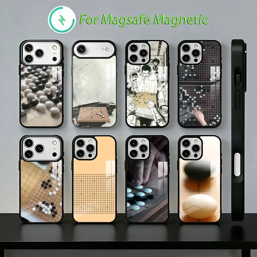 Weiqi G-Go B-Baduk Phone Case For iPhone 17,16,15,14,13,12,11,Plus,Pro,Max Magnetic Wireless Charging
Weiqi G-Go B-Baduk Phone Case For iPhone 17,16,15,14,13,12,11,Plus,Pro,Max Magnetic Wireless Charging