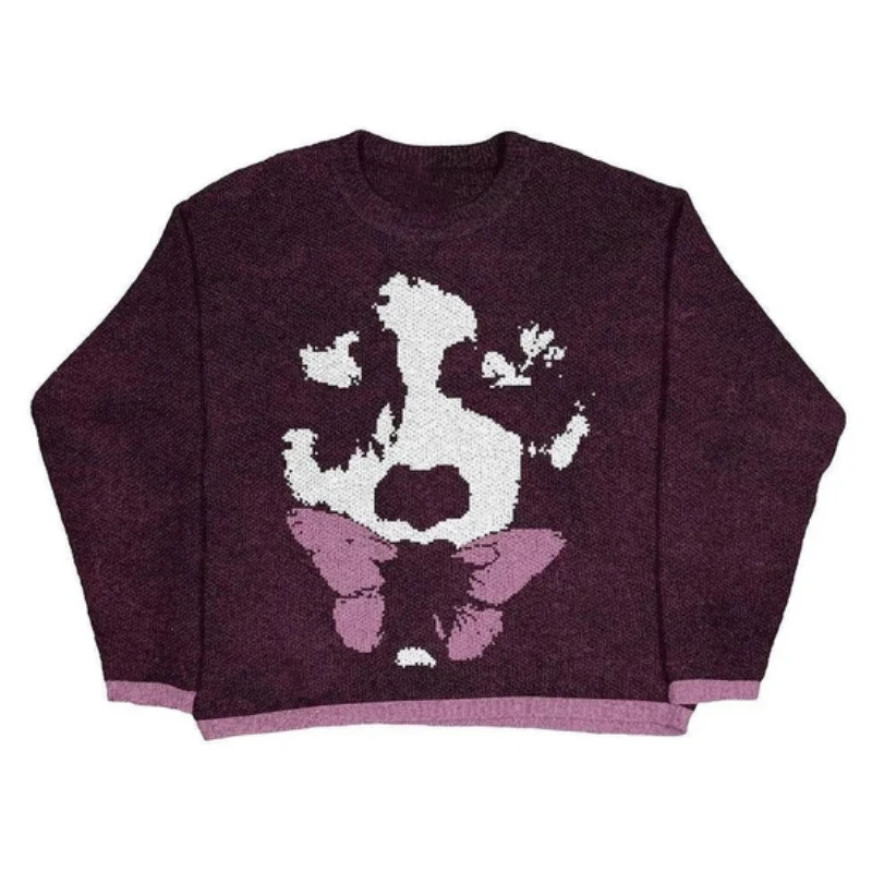 2024 winter new men's and women's warm sweaters, oversized purple tops, long sleeves, blurred portraits, autumn anime pullovers,
2024 winter new men's and women's warm sweaters, oversized purple tops, long sleeves, blurred portraits, autumn anime pullovers,