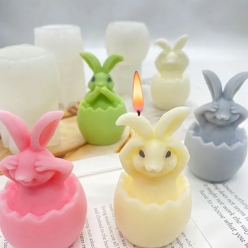 Пасхальный кролик, свеча, силиконовая форма DIYEggshell Bunny, пасхальный домашний декор
Пасхальный кролик, свеча, силиконовая форма DIYEggshell Bunny, пасхальный домашний декор