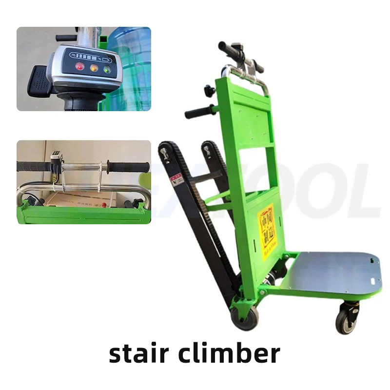 Climbing Vehicle Tracked Transport Vehicle Water Delivery Up And Down Stairs Electric Stair Climbing Car Folding Hand Trolley
Climbing Vehicle Tracked Transport Vehicle Water Delivery Up And Down Stairs Electric Stair Climbing Car Folding Hand Trolley