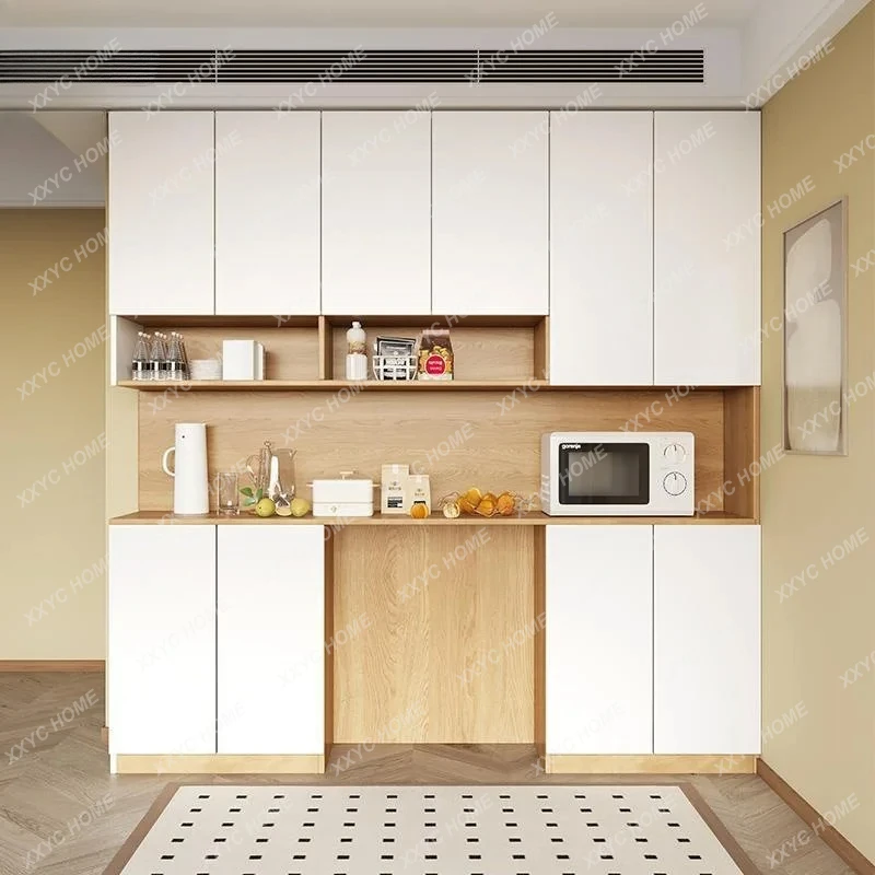 S1saa Solid wood dining side cabinet integrated against the wall restaurant locker modern simplicity
S1saa Solid wood dining side cabinet integrated against the wall restaurant locker modern simplicity