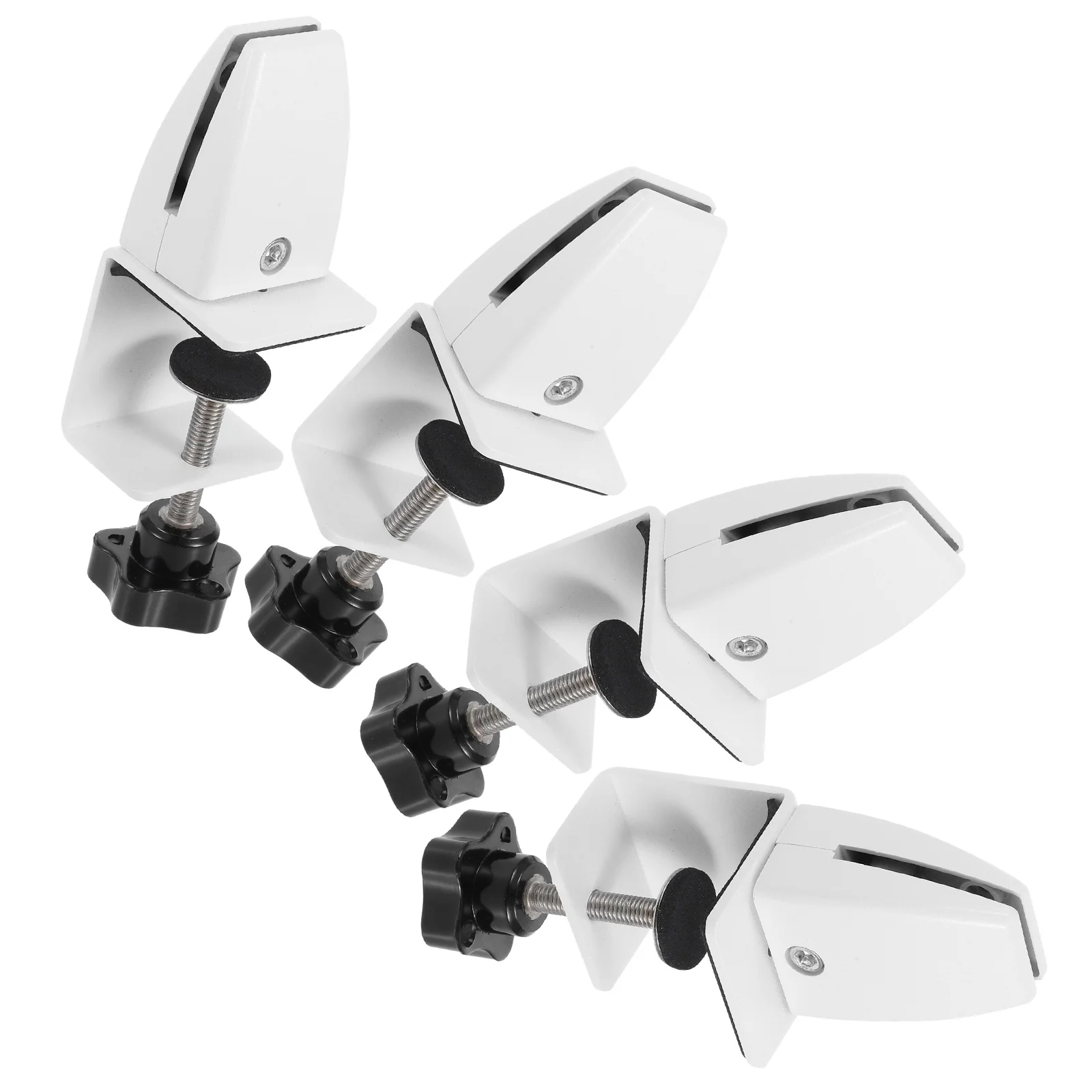 4pcs Glass Clip Desk Partition Clamp Aluminum Privacy Screen Material Fits Various Desks SneezeguardBracket Holder
4pcs Glass Clip Desk Partition Clamp Aluminum Privacy Screen Material Fits Various Desks SneezeguardBracket Holder