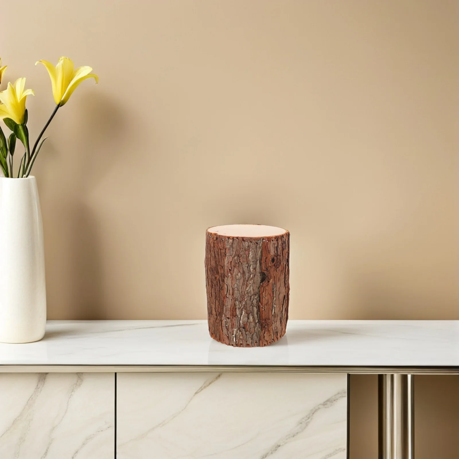 Realistic Wooden Tree Stump Holder Artificial Trunk Display For Rustic Wedding Christmas Decor Photography Prop
Realistic Wooden Tree Stump Holder Artificial Trunk Display For Rustic Wedding Christmas Decor Photography Prop