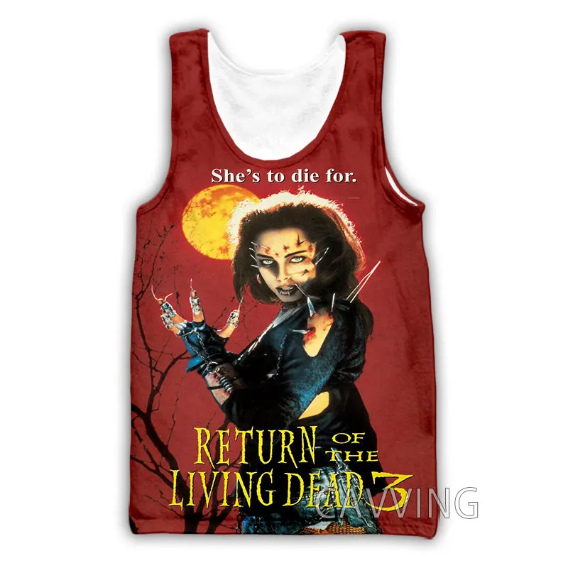 CAVVING 3D Printed Return Of The Living Dead Tank Tops Harajuku Vest Summer Undershirt Shirts Streetwear for Men/women G01
CAVVING 3D Printed Return Of The Living Dead Tank Tops Harajuku Vest Summer Undershirt Shirts Streetwear for Men/women G01