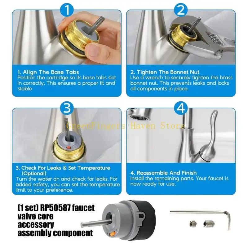 F68D Easy To Install RP50587 Insert Alternative For Different Models Ensures Accurate Water Regulation
F68D Easy To Install RP50587 Insert Alternative For Different Models Ensures Accurate Water Regulation