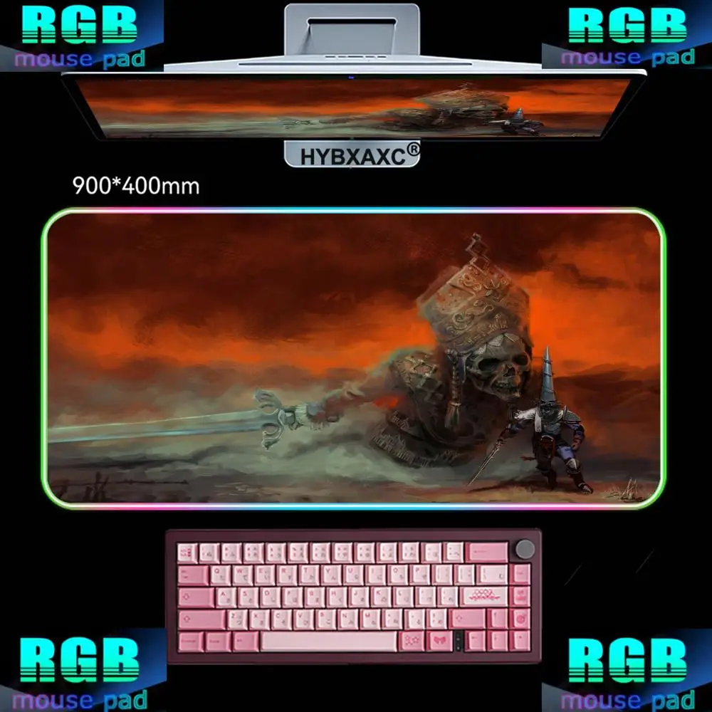 RGB HD Mouse Pad Non-Slip Rubber Edge locking mousepads Game play mats Popular video game B-Blasphemous for notebook PC computer
RGB HD Mouse Pad Non-Slip Rubber Edge locking mousepads Game play mats Popular video game B-Blasphemous for notebook PC computer