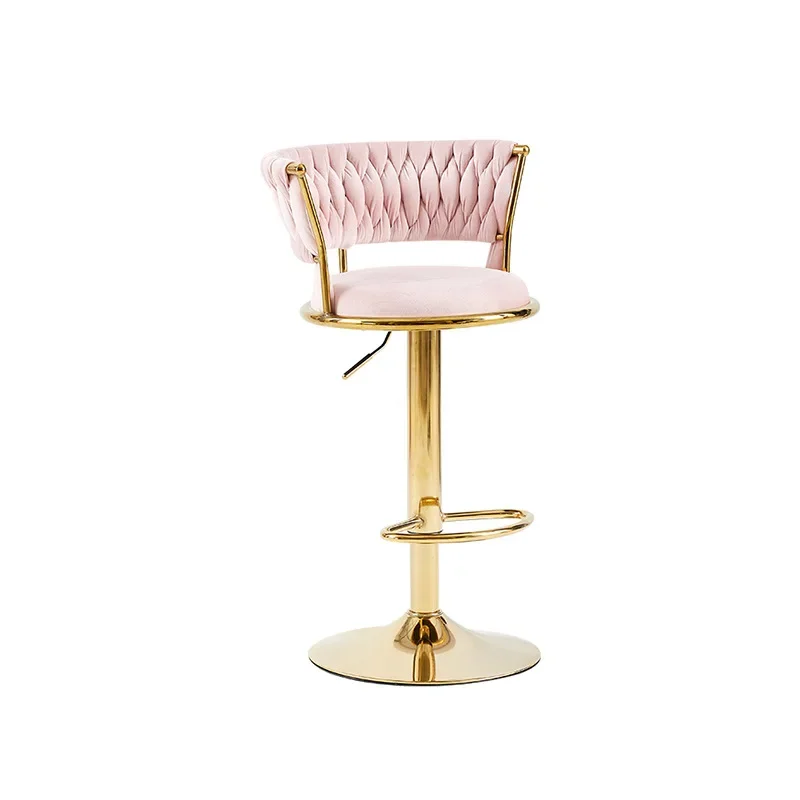 Nordic Rotating Lifting Bar Chair High Foot Stool with Velvet Backrest Modern Furniture High Elastic Sponge Bar Stool
Nordic Rotating Lifting Bar Chair High Foot Stool with Velvet Backrest Modern Furniture High Elastic Sponge Bar Stool