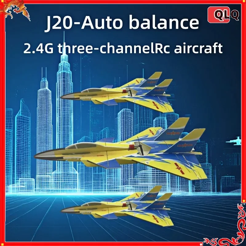 RC Aircraft KePaQi J20 2.4G Radio Control Glider Remote Control Fighter Plane Shock-resistant magic board Boys Toys for Children
RC Aircraft KePaQi J20 2.4G Radio Control Glider Remote Control Fighter Plane Shock-resistant magic board Boys Toys for Children