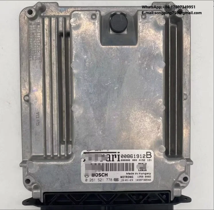 For Ferrari F 458 488 599 430 California Engine Computer ECU DC 24V Fitment for Repair and Connection Original Used
For Ferrari F 458 488 599 430 California Engine Computer ECU DC 24V Fitment for Repair and Connection Original Used