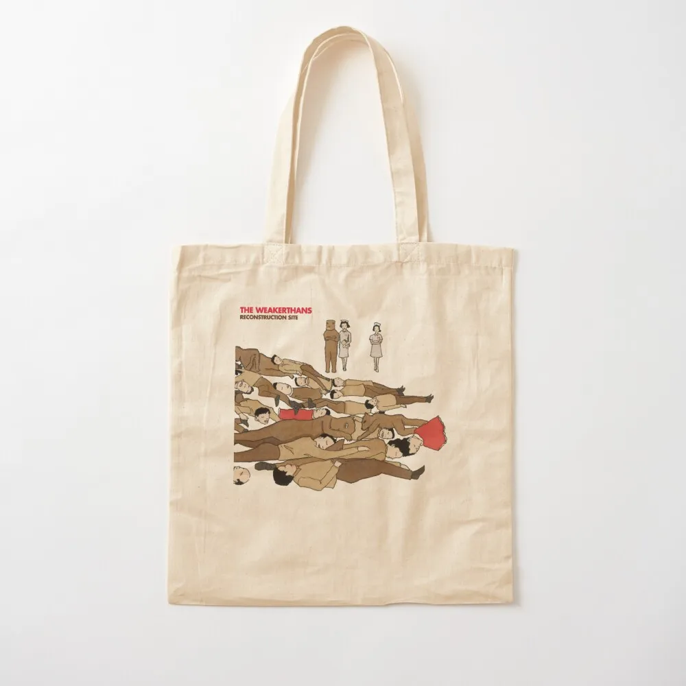 The Weakerthans Reconstruction Site Tote Bag canvas tote bags Women's handbag large tote bag Canvas Bag
The Weakerthans Reconstruction Site Tote Bag canvas tote bags Women's handbag large tote bag Canvas Bag