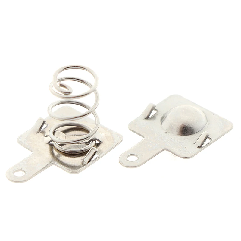 10 Pairs 14*9mm Battery Spring Contact Replace Metal Batteries Spring Contact Plate For AA/AAA Batteries Battery Accessories
10 Pairs 14*9mm Battery Spring Contact Replace Metal Batteries Spring Contact Plate For AA/AAA Batteries Battery Accessories