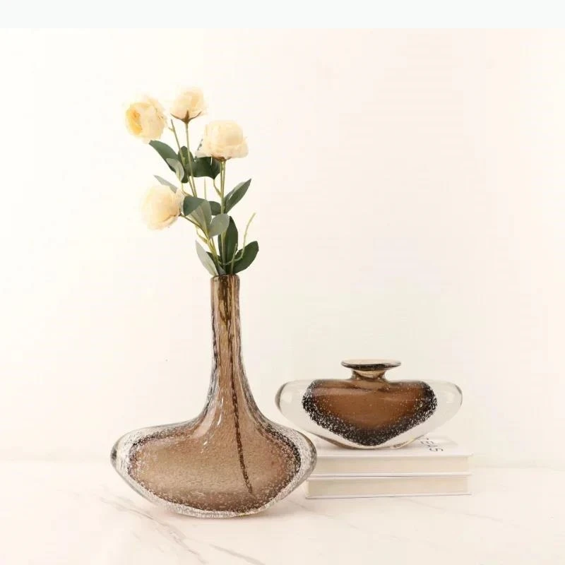 Colored Glaze Vase Glass Small Mouth Vase Ornaments Dried Flower Vases Flower Arrangement Home Decoration Table Top Vases
Colored Glaze Vase Glass Small Mouth Vase Ornaments Dried Flower Vases Flower Arrangement Home Decoration Table Top Vases