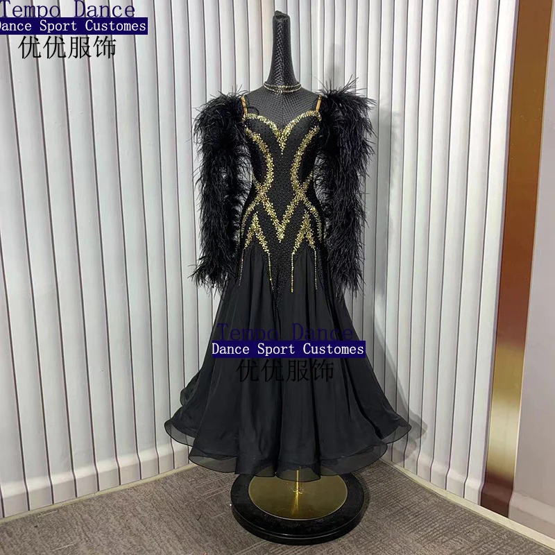 Customized ballroom dance dress Standard Dance Dress ballroom dress for Competition modern dance Costume
Customized ballroom dance dress Standard Dance Dress ballroom dress for Competition modern dance Costume