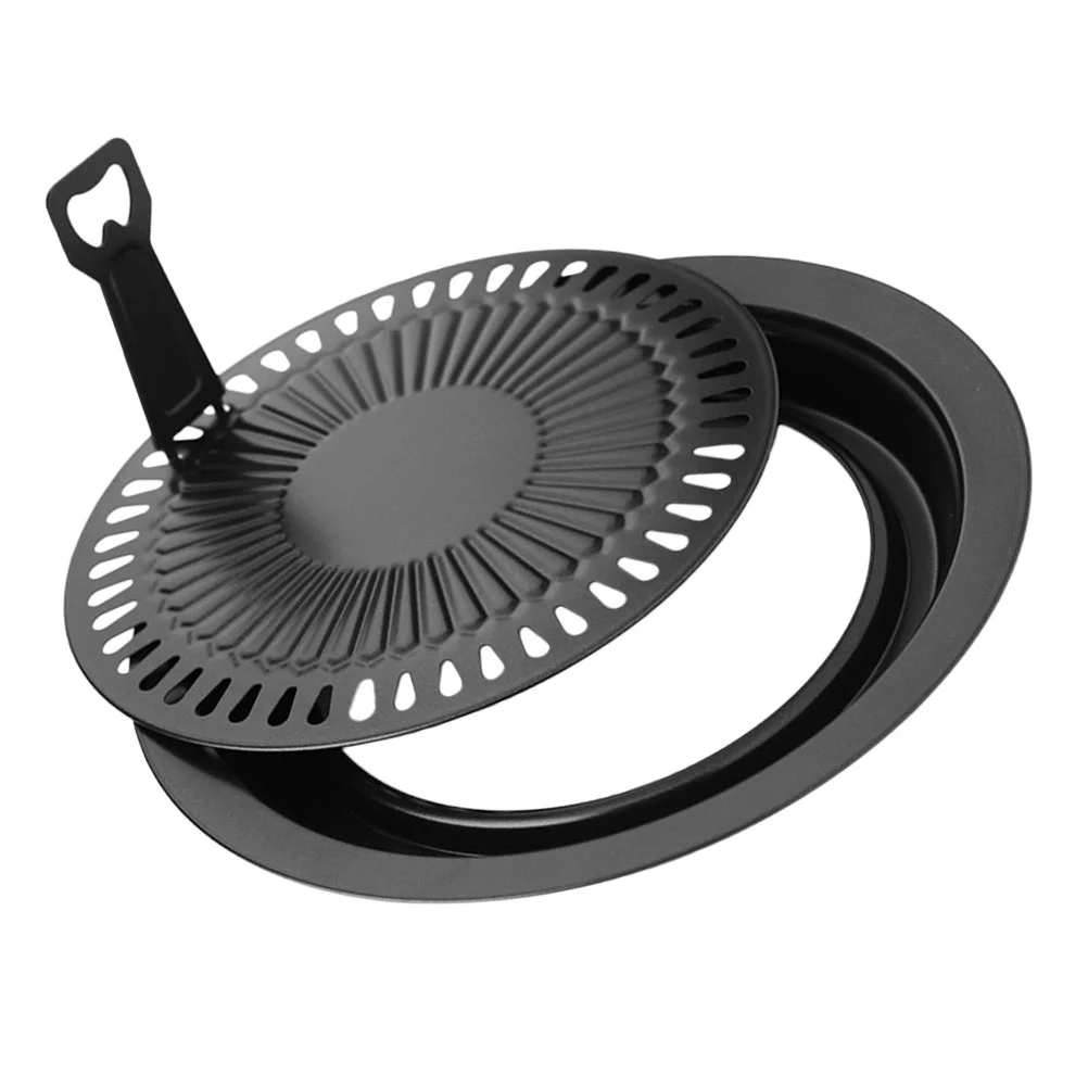 Korean Non-stick Baking Pan Outdoor BBQ Accessories Grill Barbecue Plate Roasting Tray Frying Stainless Steel Miss Dish
Korean Non-stick Baking Pan Outdoor BBQ Accessories Grill Barbecue Plate Roasting Tray Frying Stainless Steel Miss Dish