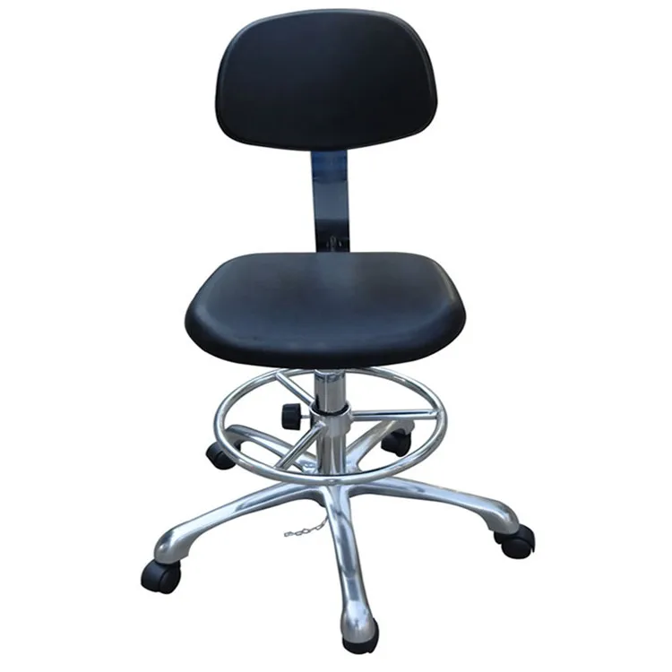 ALLESD Adjustable ESD Anti-static PU Foam Chair With Backrest For Laboratory Office
ALLESD Adjustable ESD Anti-static PU Foam Chair With Backrest For Laboratory Office