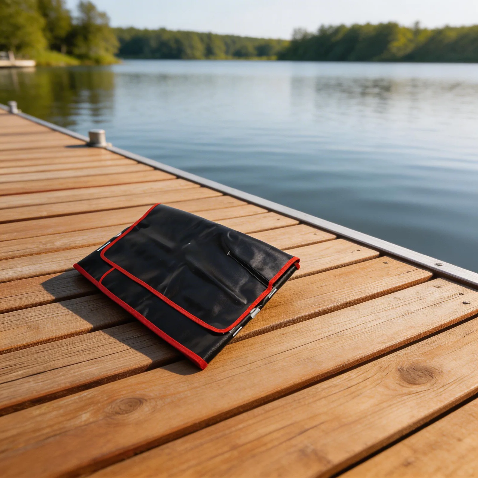 Fishing Travel Unhooking Mat 140x35cm with Tape Measure for Predator Fish Featuring Compact Roll Up and Attachment Loop
Fishing Travel Unhooking Mat 140x35cm with Tape Measure for Predator Fish Featuring Compact Roll Up and Attachment Loop