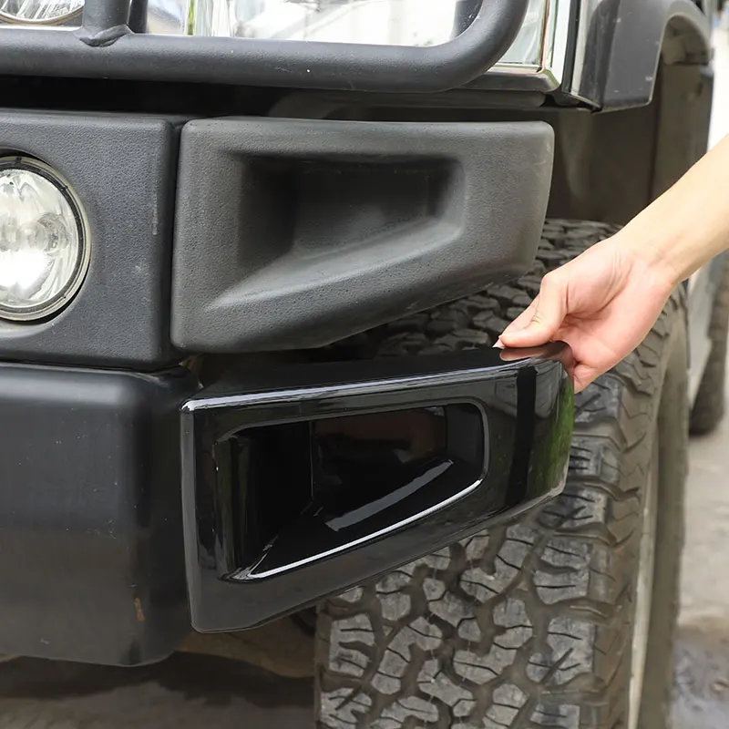 For Hummer H2 SUV 2003-2009 ABS Silver/Black Car Front Bumper End Corner Bezels Covers Trim Car Accessories
For Hummer H2 SUV 2003-2009 ABS Silver/Black Car Front Bumper End Corner Bezels Covers Trim Car Accessories