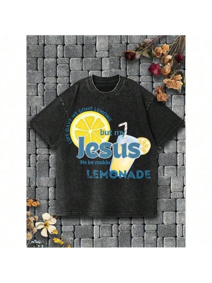 Life Gave Me Lemons But My Jesus He Be Makin Lemonade T-Shirt
Life Gave Me Lemons But My Jesus He Be Makin Lemonade T-Shirt