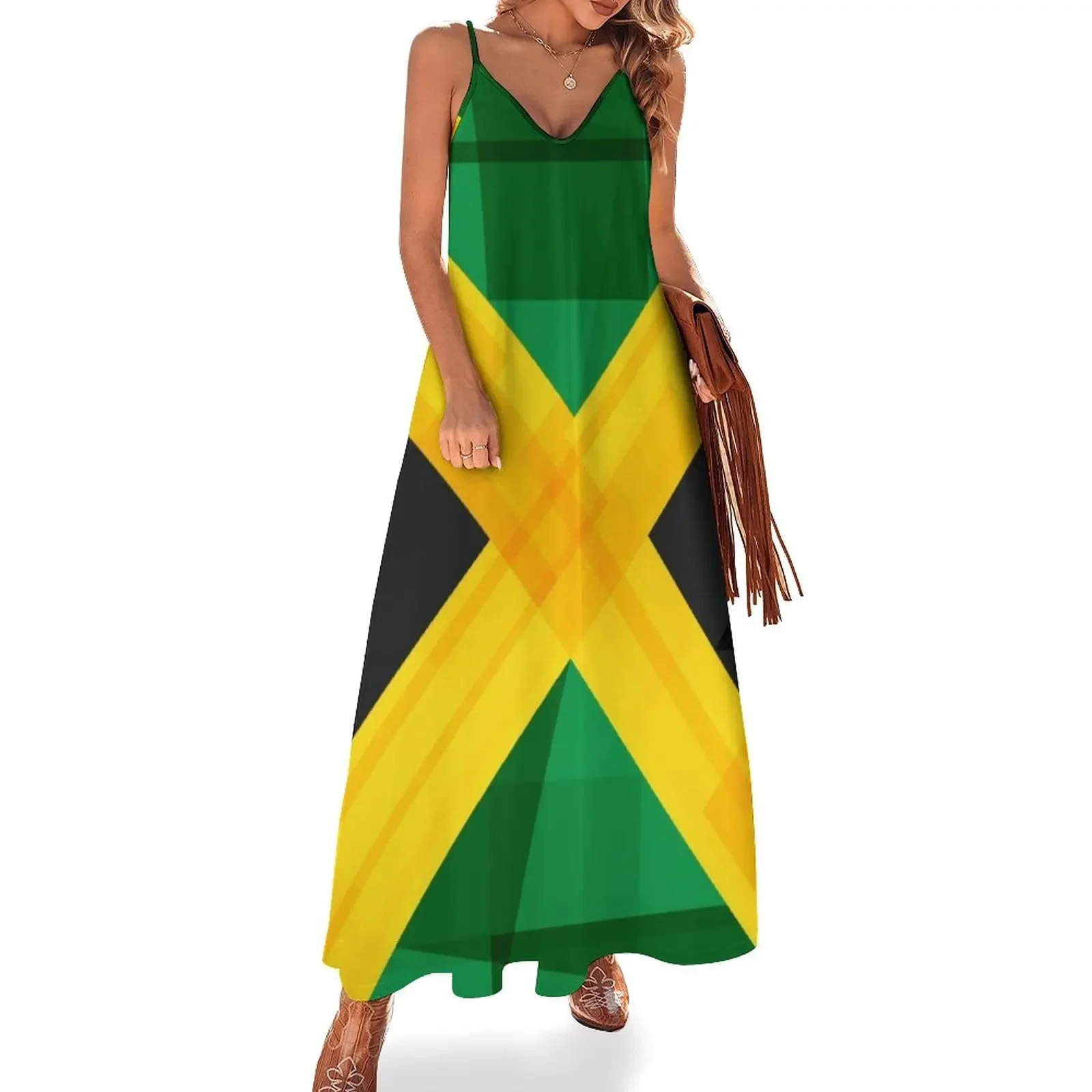 Jamaica Sleeveless Dress Long veiled dresses cute dress dresses for woman 2025 Dress
Jamaica Sleeveless Dress Long veiled dresses cute dress dresses for woman 2025 Dress