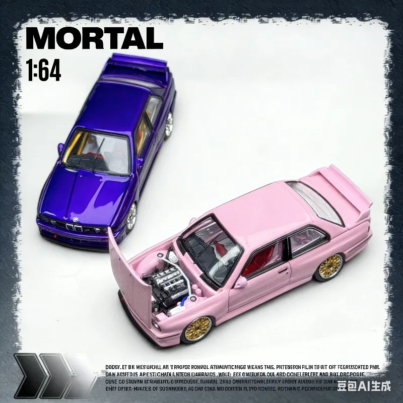 MORTAL 1:64 BMW E30 M3 GROUP A replica alloy car model, boys' holiday gift toy, adult collection piece.
MORTAL 1:64 BMW E30 M3 GROUP A replica alloy car model, boys' holiday gift toy, adult collection piece.