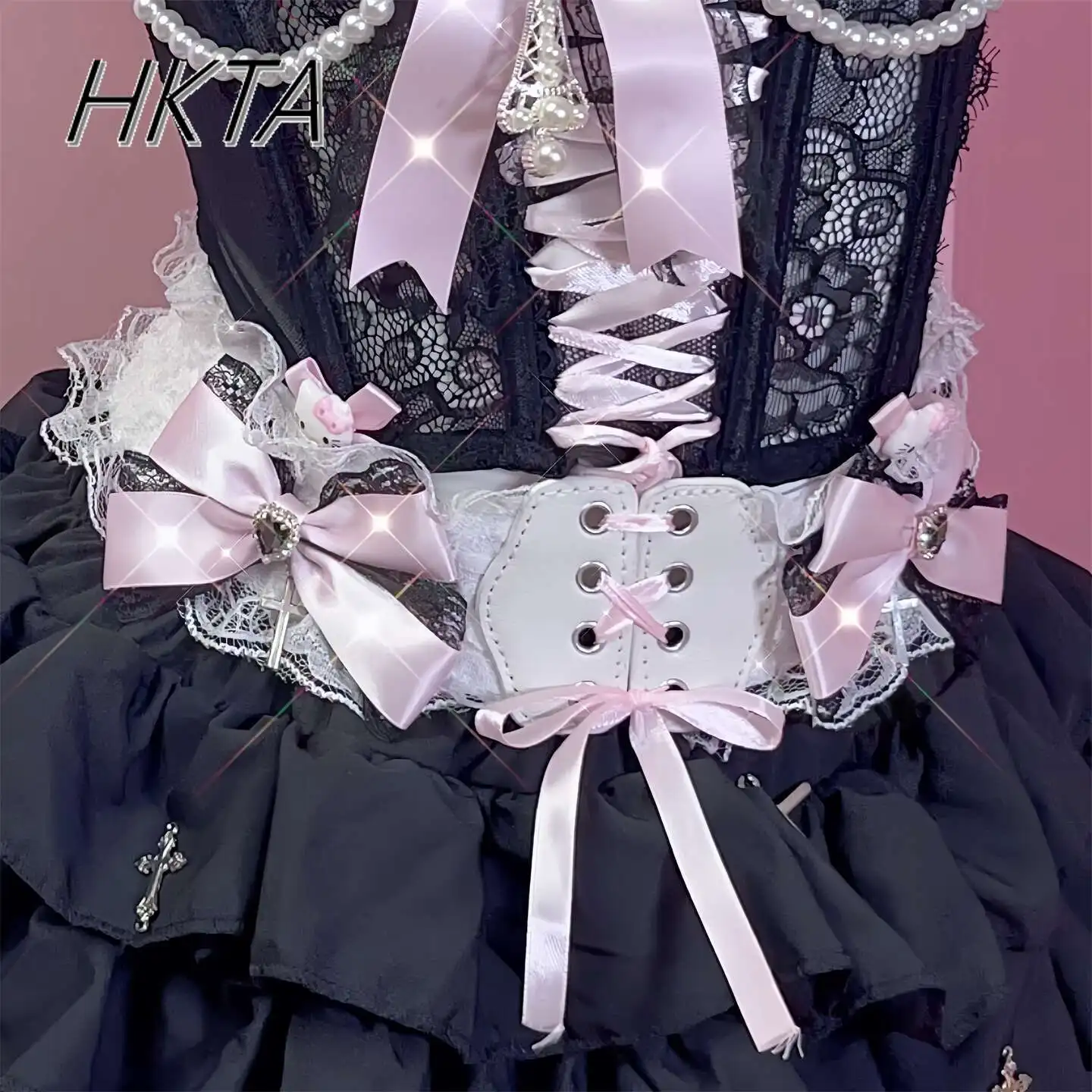 Japanese Mine Series Mass Produced Y2K Millennial Hot Girl Cummerbunds Subculture Bow Lace Lolita Sweet Belt Waist Seal Women
Japanese Mine Series Mass Produced Y2K Millennial Hot Girl Cummerbunds Subculture Bow Lace Lolita Sweet Belt Waist Seal Women