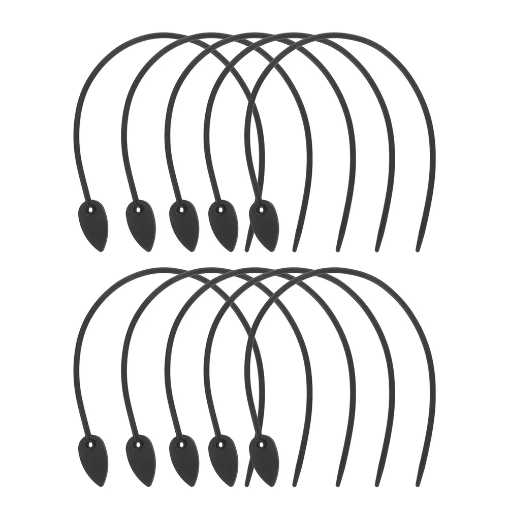 20pcs Black Silicone Straps Garden Plant Ties Flexible Wire DIY Tool Vegetables Flowers Leaves Securing Branches Vine Support
20pcs Black Silicone Straps Garden Plant Ties Flexible Wire DIY Tool Vegetables Flowers Leaves Securing Branches Vine Support
