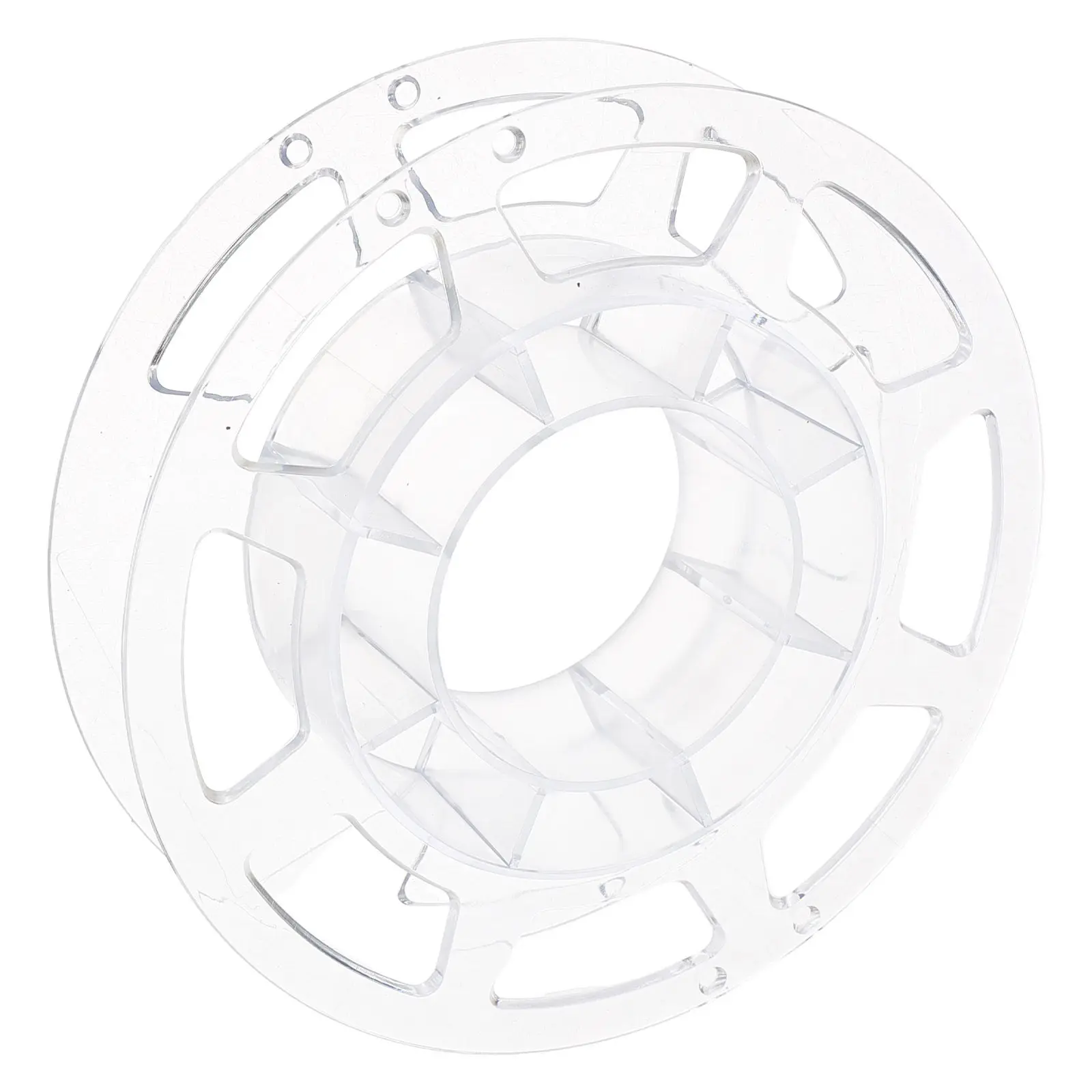 200G Empty Filament Spool Reusable Pc Plastic Reel Holder for 3D Printing Filament Storage Refill Winding Reel for Pla ABS Petg
200G Empty Filament Spool Reusable Pc Plastic Reel Holder for 3D Printing Filament Storage Refill Winding Reel for Pla ABS Petg