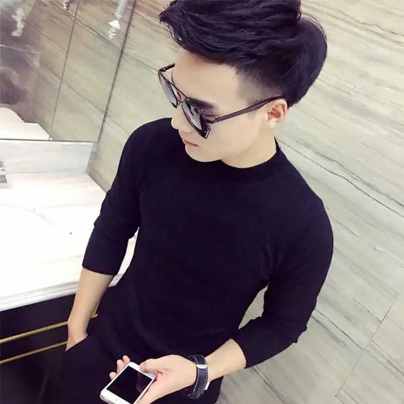 Зимнее вязаное облегающее нижнее белье для мужчин, молодежный свитер Vitali Sle Long Sve f с высоким воротником, модный свитер
Зимнее вязаное облегающее нижнее белье для мужчин, молодежный свитер Vitali Sle Long Sve f с высоким воротником, модный свитер