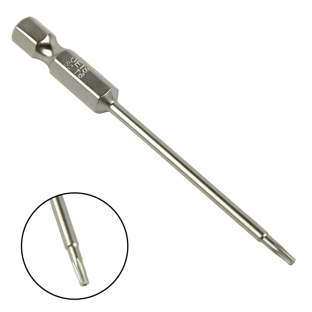Hex Bits Driver 75mm Hollow Torx Screwdriver Bit Hex Shank -T40 Tool For Exact Screw Unscrew Screwdriver Flat Head Hand Tools
Hex Bits Driver 75mm Hollow Torx Screwdriver Bit Hex Shank -T40 Tool For Exact Screw Unscrew Screwdriver Flat Head Hand Tools