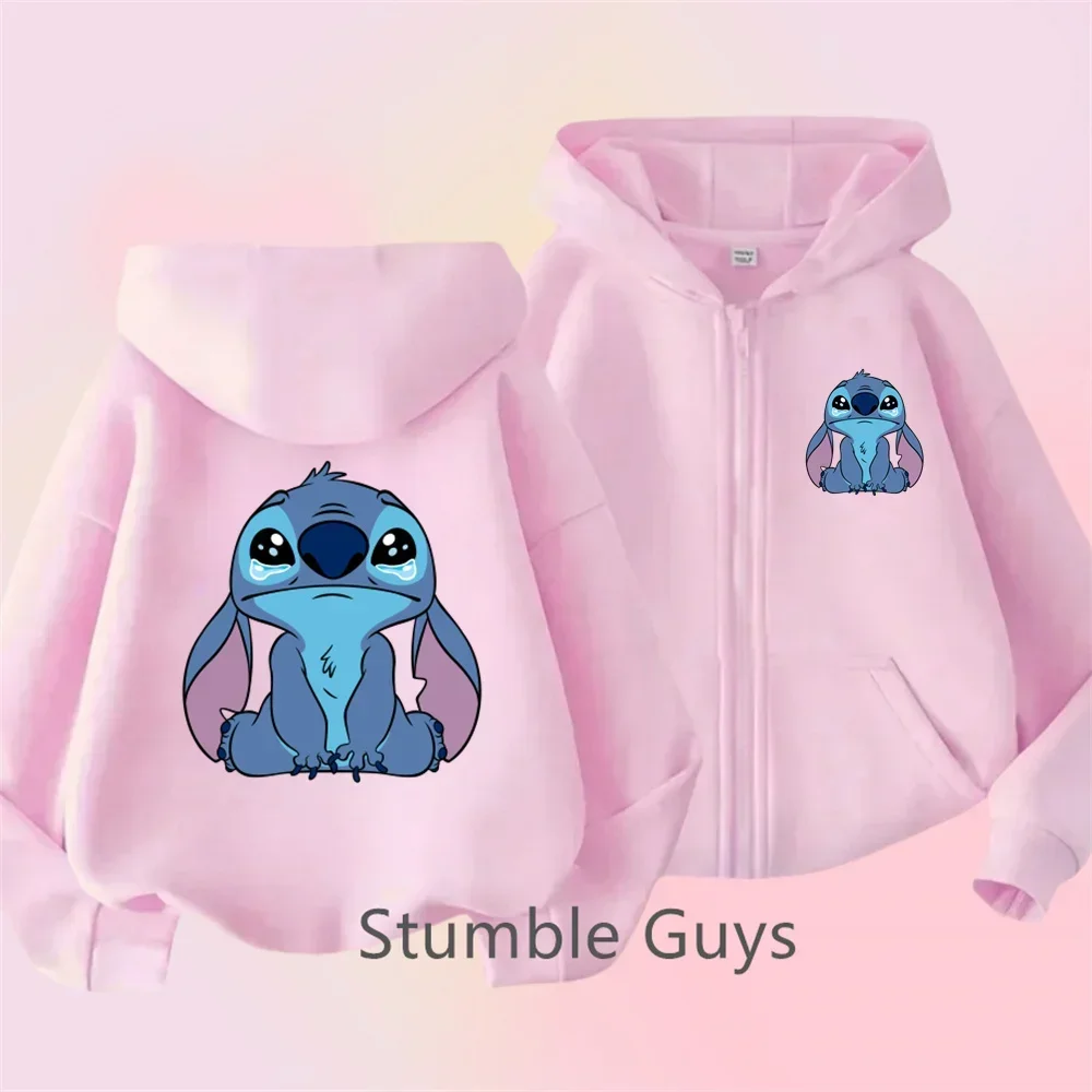 Stitch Children's Clothing Girls Zipper Hoodie Baby Disney Cute Stitch Cardigan Coat Boys Casual Top
Stitch Children's Clothing Girls Zipper Hoodie Baby Disney Cute Stitch Cardigan Coat Boys Casual Top