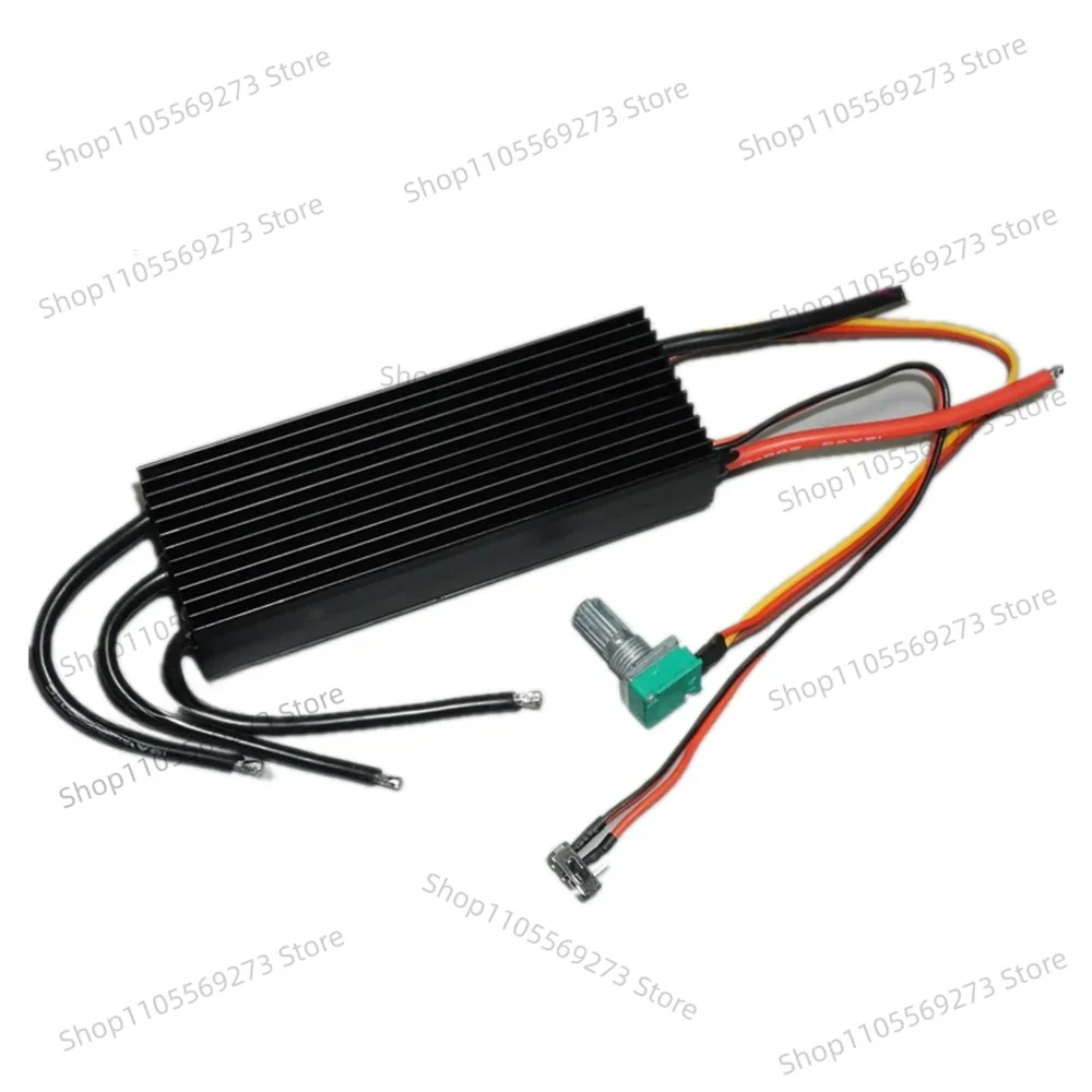 12V-24V DC 50A Brushless Motor Controller Stepless Speed Regulator Forward Reverse Drive Module
12V-24V DC 50A Brushless Motor Controller Stepless Speed Regulator Forward Reverse Drive Module