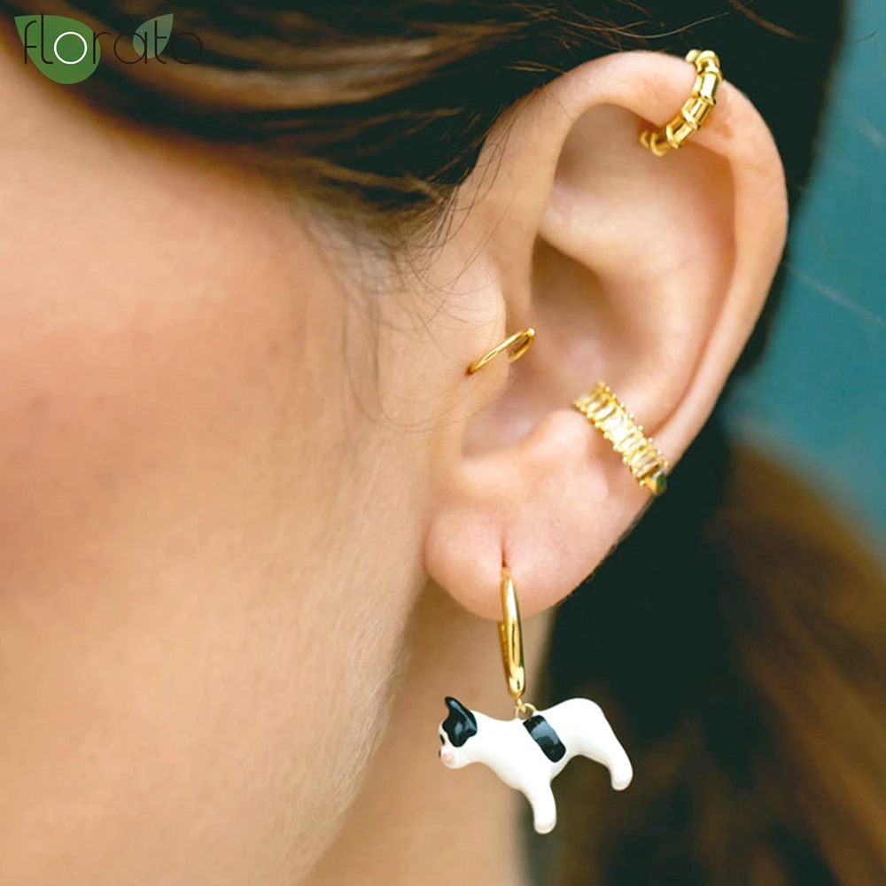 1Pcs 18k Gold Plated Zircon Ear Clip Earrings for Women No Pierced C Shape Earcuff Fashion Clip on Earrings Party Jewelry Gifts
1Pcs 18k Gold Plated Zircon Ear Clip Earrings for Women No Pierced C Shape Earcuff Fashion Clip on Earrings Party Jewelry Gifts