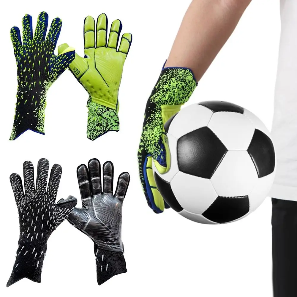Latex Finger Protection Adults Teenager Soccer Goalie Football Gloves With Strong Grip Goalkeeper Gloves
Latex Finger Protection Adults Teenager Soccer Goalie Football Gloves With Strong Grip Goalkeeper Gloves