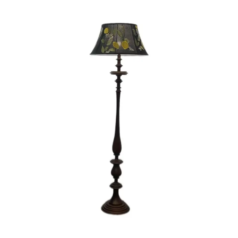 French medieval floor lamp American retro vertical atmosphere table lamp
French medieval floor lamp American retro vertical atmosphere table lamp