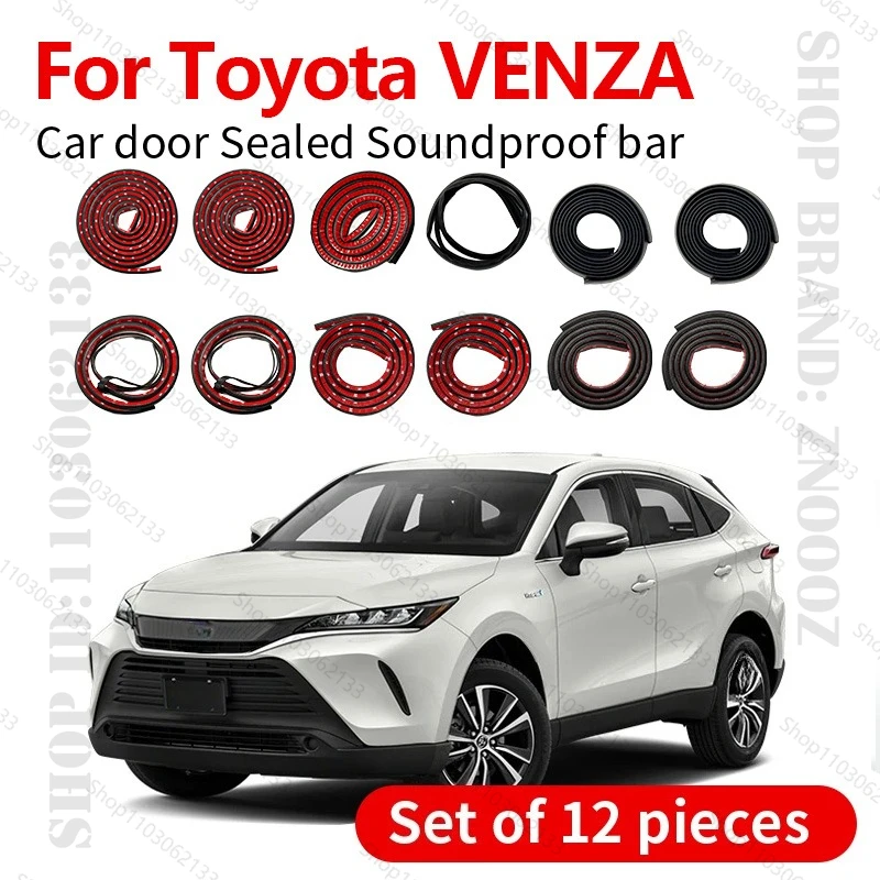 For 2008-2023 Toyota VENZA Car Door Seal Strip Rubber Double Layer Sealing Protector Soundproof Dustproof Seal Strip 12PCS Set
For 2008-2023 Toyota VENZA Car Door Seal Strip Rubber Double Layer Sealing Protector Soundproof Dustproof Seal Strip 12PCS Set