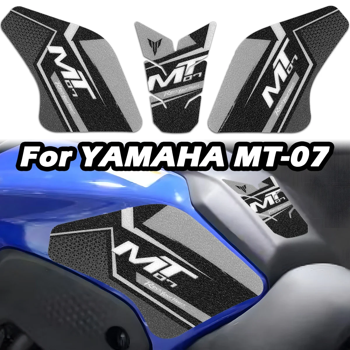 For YAMAHA MT-07 MT07 Motorcycle Fuel Tank Frosted Stickers Moto Gas Tank Protector Decoration Waterproof Decals Accessories
For YAMAHA MT-07 MT07 Motorcycle Fuel Tank Frosted Stickers Moto Gas Tank Protector Decoration Waterproof Decals Accessories