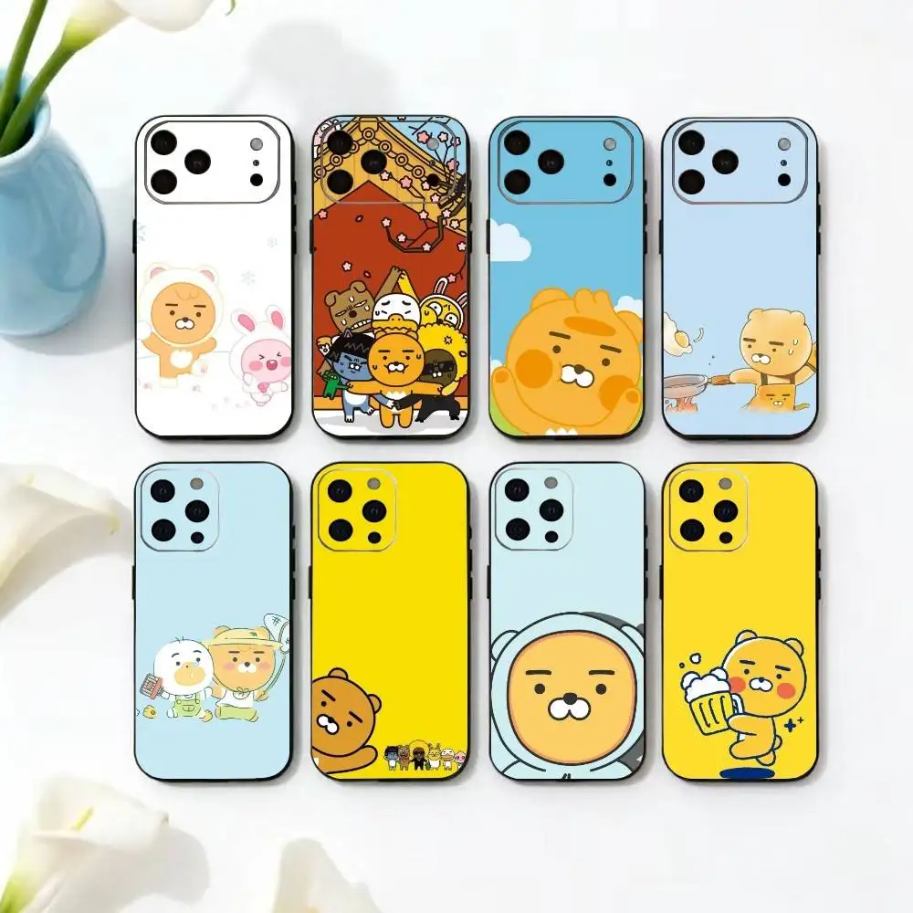 K-Kakao Friends Phone Case For iPhone 17, 16,15,14,13,12,11 Plus,Pro Max, Others Soft Black Cover
K-Kakao Friends Phone Case For iPhone 17, 16,15,14,13,12,11 Plus,Pro Max, Others Soft Black Cover
