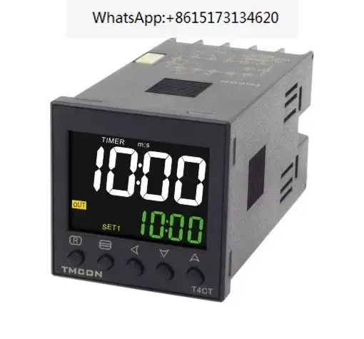 T4CT multifunctional LCD digital display timer, time relay, delay relay, time system RS485 communication
T4CT multifunctional LCD digital display timer, time relay, delay relay, time system RS485 communication