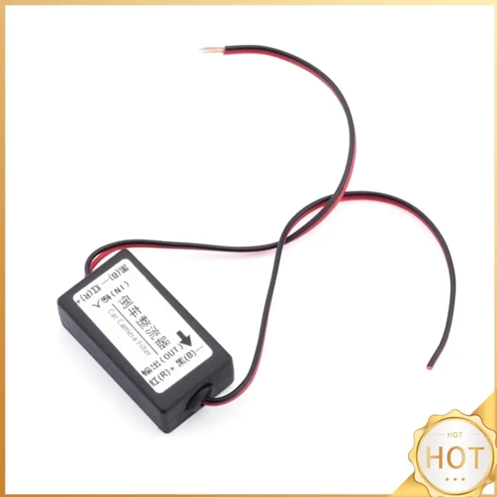 12V DC Car Camera Filter Screen Interference Power Relay Solve Ripple Splash Car Camera Relay Regulator for Backup Auto Camera
12V DC Car Camera Filter Screen Interference Power Relay Solve Ripple Splash Car Camera Relay Regulator for Backup Auto Camera
