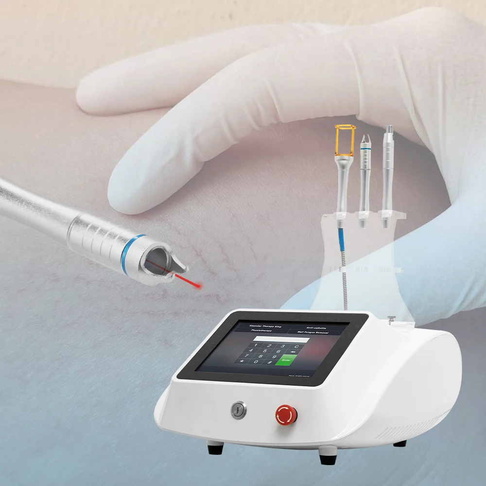 980nm Diode Laser Machine - 4-in-1 for Pain Treatment, Nail Fungus & Spider Vein Removal
980nm Diode Laser Machine - 4-in-1 for Pain Treatment, Nail Fungus & Spider Vein Removal
